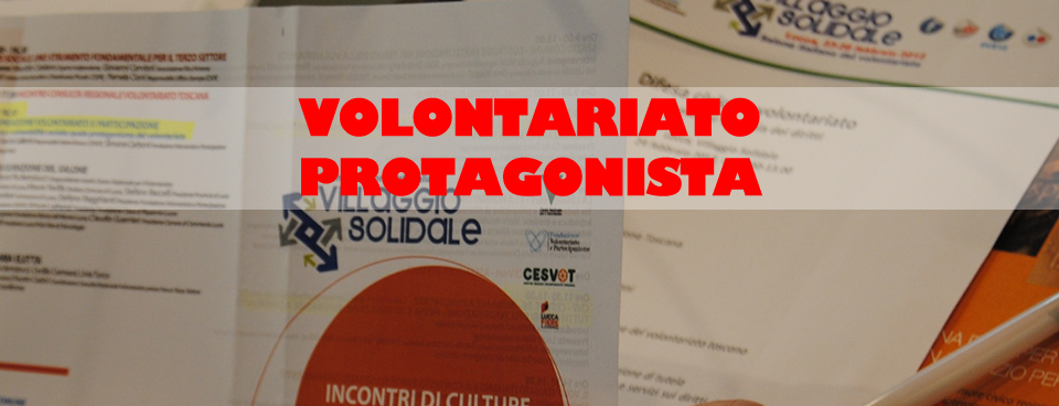 Il volontariato protagonista a “Villaggio Solidale” 2012 – La conferenza stampa