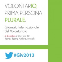 Roma / Giornata del volontariato #Giv2013